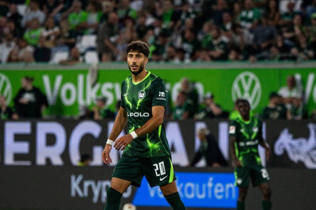 Muhammed Damar, VFL Wolfsburg, August 8, 2026, VFL Wolfsburg vs. 1. FC Kaiserslautern, soccer, 2. Bundesliga, Volkswagen Arena, Wolfsburg. DFL regulations prohibit any use of photographs as image sequences and or quasi-video. Copyright: HMBxMedia xFinnxWeidmann
