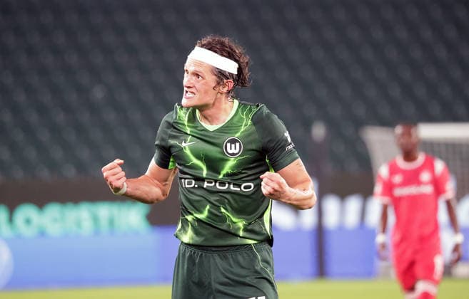 Fabian Reese, VfL Wolfsburg Soccer, Men s Team, 2026–2027 Season, 2nd Division, Volkswagen Arena, VfL Wolfsburg vs. 1. FC Kaiserslautern 0–0. DFL regulations prohibit any use of photographs as image sequences and or quasi-video.
