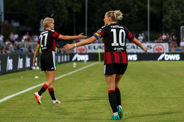 Soccer Europe UEFA Women s Champions League 2026–2027, Second Qualifying Round, Final, August 8, 2026 Eintracht Frankfurt Women vs. Malmö FF Women Stadion am Brentanobad Frankfurt am Main, Germany Laura Freigang Eintracht Frankfurt Women, 10 Frankfurt am Main Stadion am Brentanobad Hesse, Germany Copyright: xAmiirxAmedjouax
