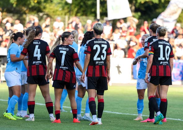 Soccer Europe UEFA Women s Champions League 2026–2027, Second Qualifying Round, Final, August 8, 2026: Eintracht Frankfurt Women vs. Malmö FF Women, Stadion am Brentanobad, Frankfurt am Main, Germany; Frankfurt am Main, Stadion am Brentanobad, Hesse, Germany Copyright: xAmiirxAmedjouax