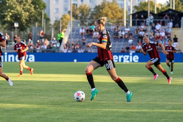 Soccer Europe UEFA Women s Champions League 2026–2027, Qualifying Round 2, Final, August 8, 2026 Eintracht Frankfurt Women vs. Malmö FF Women Stadion am Brentanobad, Frankfurt am Main, Germany Laura Freigang Eintracht Frankfurt Women, 10 Frankfurt am Main Stadion am Brentanobad, Hesse, Germany Copyright: xAmiirxAmedjouax
