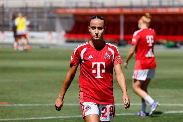 Soccer player Vanessa Leimenstoll Sturm during the friendly match between 1. FC Köln s women s first team and FC Twente Enschede (NED) at Franz Kremer Stadium. Final score: 5–1 for Köln, August 8, 2026, North Rhine-Westphalia, Germany Copyright: xChristophxHardtx
