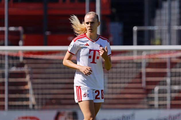 Soccer player Carolin Elsen in midfield during the friendly match between 1. FC Köln s women s first team and FC Twente Enschede (NED) at Franz Kremer Stadium. Final score: 5–1 for Köln, August 8, 2026, North Rhine-Westphalia, Germany Copyright: xChristophxHardtx