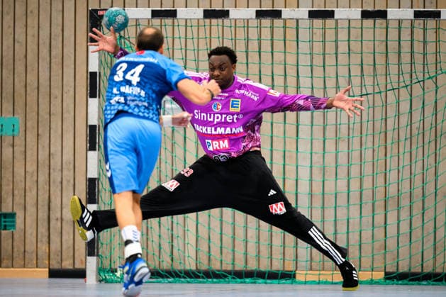Altensteig SCup 26 27 HC Erlangen TVB Stuttgart Kai Häfner Haefner Stuttgart, hc93 Altensteig Eichwaldhalle Baden-Württemberg Germany