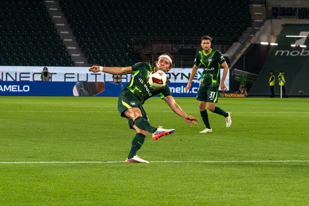 German Soccer 2. Bundesliga, Matchday 1, 2026–2027, VfL Wolfsburg vs. 1. FC Kaiserslautern on August 8, 2026, at the Volkswagen Arena in Wolfsburg; Fabian Reese (VfL Wolfsburg), 11 shots; Volkswagen Arena, Wolfsburg, Germany Copyright: xSvenxHeidmannx