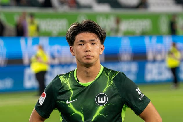 German Soccer 2. Bundesliga, Matchday 1, 2026–2027, VfL Wolfsburg vs. 1. FC Kaiserslautern on August 8, 2026, at the Volkswagen Arena in Wolfsburg; Kento Shiogai, VfL Wolfsburg, 7, Volkswagen Arena, Wolfsburg, Germany Copyright: xSvenxHeidmannx