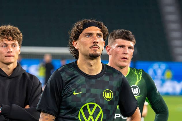 German Soccer 2. Bundesliga, Matchday 1, 2026–2027, VfL Wolfsburg vs. 1. FC Kaiserslautern on August 8, 2026, at the Volkswagen Arena in Wolfsburg. Fraser Hornby, VfL Wolfsburg, 10 minutes after the game: Disappointed, Volkswagen Arena, Wolfsburg, Germany Copyright: xSvenxHeidmannx