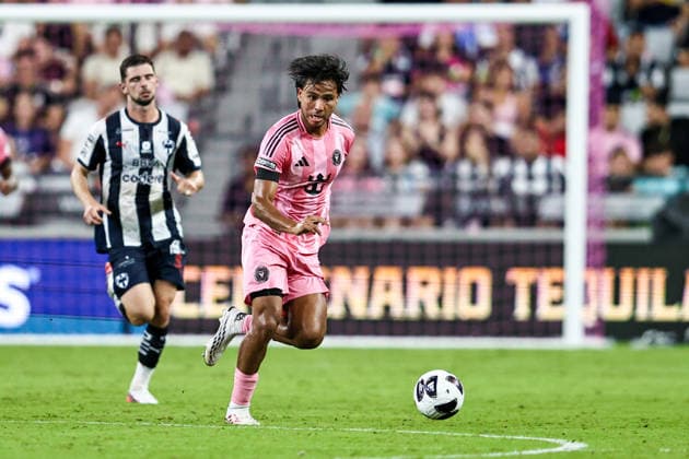 August 8, 2026, Miami, Florida, USA: TELASCO SEGOVIA (8) of Inter Miami CF controls a ball during a 2026 Leagues Cup soccer match between Inter Miami CF and Monterrey Soccer 2026: Inter Miami CF 1:2 Monterrey.  - ZUMAa257 20260808_zsp_a257_005 Copyright: xChrisxArjoonx
