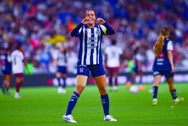 LIGA BBVA MX WOMEN S APERTURA 2026 LIGA BBVA MX WOMEN S APERTURA 2026 MONTERREY VS ATLANTE 08 08 2026 MONTERREY, NUEVO LEÓN Action photo of Diana Garcia, No. 22, of Rayadas de Monterrey, during a Week 2 match of the 2026 Liga BBVA MX Women’s Apertura Tournament held at the Estadio BBVA in Monterrey, Nuevo León, Mexico Action photo of Diana Garcia, No. 22, of Rayadas de Monterrey, during a Week 2 match of the 2026 Apertura Tournament of the Liga BBVA MX Women’s League held at the Estadio BBVA in Monterrey, Nuevo León, Mexico. PHOTO BY IMAGENSHOP PHOTO AGENCY MONTERREY, NUEVO LEÓN, MEXICO Copyright: xIMAGENSHOPxAGENCIAxFOTOGRAFICAx