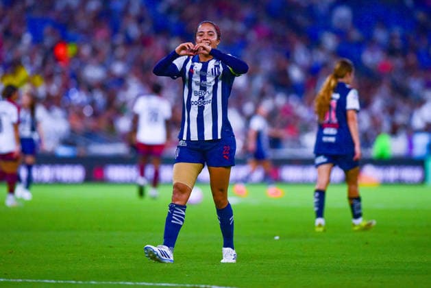 LIGA BBVA MX WOMEN S APERTURA 2026 LIGA BBVA MX WOMEN S APERTURA 2026 MONTERREY VS ATLANTE 08 08 2026 MONTERREY, NUEVO LEÓN Action photo of Diana Garcia, No. 22, of Rayadas de Monterrey, during a Week 2 match of the 2026 Liga BBVA MX Women’s Apertura Tournament held at the Estadio BBVA in Monterrey, Nuevo León, Mexico Action photo of Diana Garcia, No. 22, of Rayadas de Monterrey, during a Week 2 match of the 2026 Apertura Tournament of the Liga BBVA MX Women’s League held at the Estadio BBVA in Monterrey, Nuevo León, Mexico. PHOTO BY IMAGENSHOP PHOTO AGENCY MONTERREY, NUEVO LEÓN, MEXICO Copyright: xIMAGENSHOPxAGENCIAxFOTOGRAFICAx
