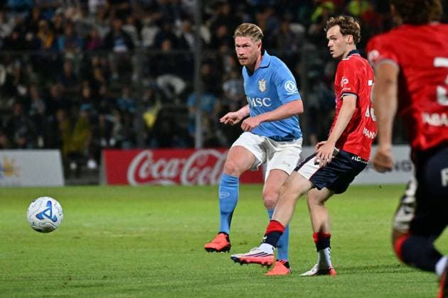 IPP Photo: Felice De Martino, Castel di Sangro, Aquila, August 8, 2026 Soccer Friendly Match 20262027: Napoli vs. Celta de Vigo. Pictured: Kevin De Bruyne. Italy Photo Press World. Copyright  Castel di Sangro italy Italia ITALY  Copyright: xIMAGO R4924_italyphotopressx
