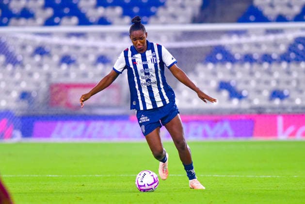 LIGA BBVA MX WOMEN S APERTURA 2026 LIGA BBVA MX WOMEN S APERTURA 2026 MONTERREY VS ATLANTE 08 08 2026 MONTERREY, NUEVO LEON Action photo of Daiane Limeira 3 of Rayadas de Monterrey during a Week 2 match of the 2026 Liga BBVA MX Women’s Tournament held at the Estadio BBVA in Monterrey, Nuevo León, Mexico Action photo of Daiane Limeira 3 of Rayadas de Monterrey, during a Week 2 match of the 2026 Apertura Tournament of the Liga BBVA MX Women’s League held at the Estadio BBVA in Monterrey, Nuevo León, Mexico PHOTO BY IMAGENSHOP PHOTO AGENCY MONTERREY NUEVO LEÓN MEXICO Copyright: xIMAGENSHOPxAGENCIAxFOTOGRAFICAx