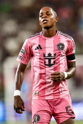 August 8, 2026, Miami, Florida, USA: LOVENDÃ¢â‚¬â ¢S DELINOIS (54) of Inter Miami CF looks on after a missed chance during a 2026 Leagues Cup soccer match between Inter Miami CF and Monterrey Miami USA - ZUMAa257 20260808_zsp_a257_023 Copyright: xChrisxArjoonx