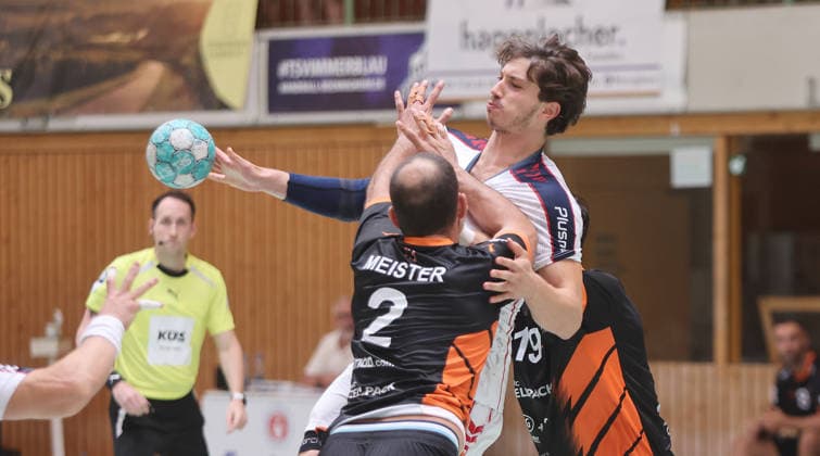 Bönnigheim, Handball: SG BBM Bietigheim vs. Kadetten Schaffhausen, Fynn Nicolaus (BBM)
