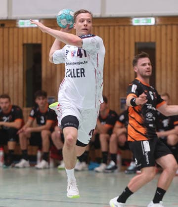 Bönnigheim, Handball: SG BBM Bietigheim vs. Kadetten Schaffhausen, Till Hermann (BBM)