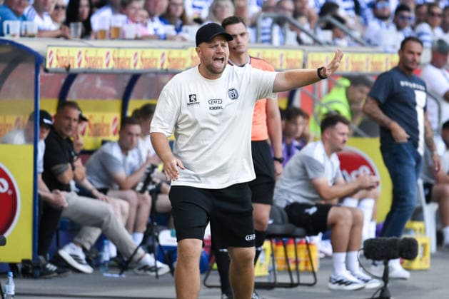 Coach Lucas Beniermann, SV Meppen 08, August 8, 2026, Soccer, 3rd Division, 2026–27 Season, Matchday 1, MSV Duisburg vs. SV Meppen 3–0. DFB regulations prohibit any use of photographs as image sequences and or quasi-video. Duisburg, Schauinsland Reisen Arena, North Rhine-Westphalia, Germany Team2