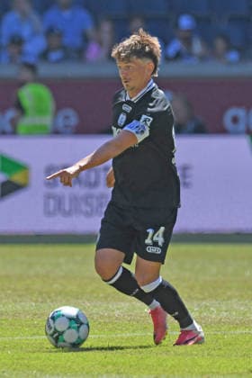 Thorben Deters, SV Meppen 1912, 14 GER, MSV Duisburg vs. SV Meppen 1912, Soccer, 3rd Division, Matchday 1, 2026–2027 Season, August 8, 2026 DFL DFB regulations prohibit any use of photographs as image sequences and or quasi-video GER, MSV Duisburg vs. SV Meppen 1912, Soccer, 3rd Division, Matchday 1, 2026–2027 season, August 8, 2026, Duisburg Copyright: xEibner-Pressefoto ThomasxThienelx EP_TTL