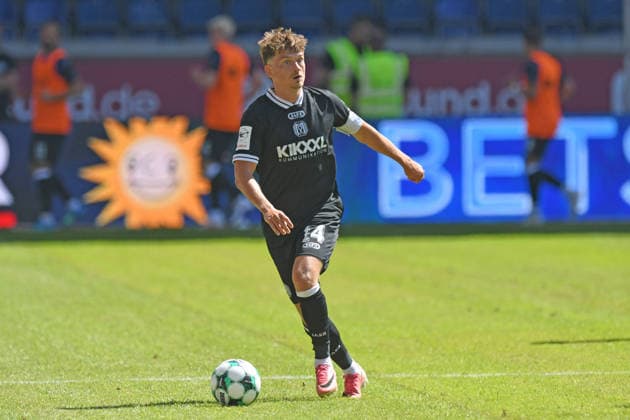 Thorben Deters, SV Meppen 1912, 14 GER, MSV Duisburg vs. SV Meppen 1912, Soccer, 3rd Division, Matchday 1, 2026–2027 Season, August 8, 2026 DFL DFB regulations prohibit any use of photographs as image sequences and or quasi-video GER, MSV Duisburg vs. SV Meppen 1912, Soccer, 3rd Division, Matchday 1, 2026–2027 season, August 8, 2026, Duisburg Copyright: xEibner-Pressefoto ThomasxThienelx EP_TTL