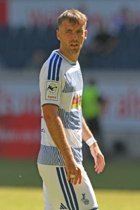 Max Besuschkow, MSV Duisburg, 17 GER, MSV Duisburg vs. SV Meppen 1912, Soccer, 3rd Division, Matchday 1, 2026–2027 Season, August 8, 2026 DFL DFB regulations prohibit any use of photographs as image sequences and or quasi-video GER, MSV Duisburg vs. SV Meppen 1912, Soccer, 3rd Division, Matchday 1, 2026–2027 season, August 8, 2026, Duisburg Copyright: xEibner-Pressefoto ThomasxThienelx EP_TTL