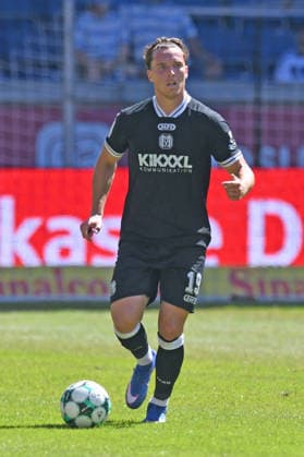Luis Sprekelmeyer SV Meppen 1912, 19 GER, MSV Duisburg vs. SV Meppen 1912, Soccer, 3rd Division, Matchday 1, 2026–2027 Season, August 8, 2026 DFL DFB regulations prohibit any use of photographs as image sequences and or quasi-video GER, MSV Duisburg vs. SV Meppen 1912, Soccer, 3rd League, Matchday 1, 2026–2027 season, August 8, 2026, Duisburg Copyright: xEibner-Pressefoto ThomasxThienelx EP_TTL