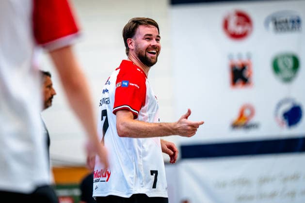 August 9, 2026, xdobgx, Handball Heide Cup 2026, HOJ Elite Provence Aix vs. Simen Schönningsen HoJ Elite, 7 smiling, friendly expression, smiling, friendly expression, Schneverdingen