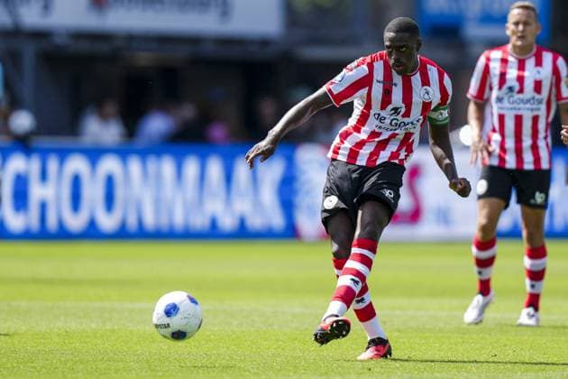 ROTTERDAM , 09-08-2026 , Sparta Stadium Het Kasteel , season 2026 2027 , Dutch Eredivisie football , match between Sparta Rotterdam and Feyenoord , picture shows Sparta player Bruno Martins Indi Sparta - Feyenoord  x205577912x Copyright: