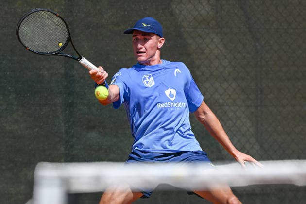 Marat Sharipov, RUS 09 08 2026 ¢ Tennis ¢ Men s 1st Bundesliga, TC Bredeney vs. Tennis Ewige Liebe BW Neuss, Tennis Club Bredeney, Essen, North Rhine-Westphalia, Germany Copyright: xpepphotox xHorstxMauelshagenx pep00321, pep_20260809_hm_396992