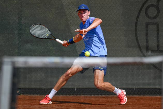 Marat Sharipov, RUS 09 08 2026 ¢ Tennis ¢ Men s 1st Bundesliga, TC Bredeney vs. Tennis Ewige Liebe BW Neuss, Tennis Club Bredeney, Essen, North Rhine-Westphalia, Germany Copyright: xpepphotox xHorstxMauelshagenx pep00321, pep_20260809_hm_396994