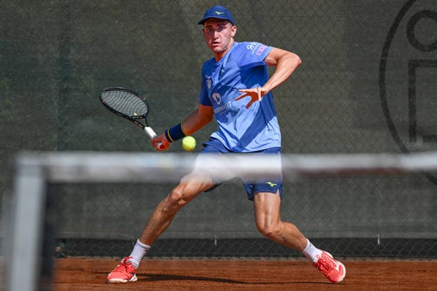 Marat Sharipov, RUS 09 08 2026 ¢ Tennis ¢ Men s 1st Bundesliga, TC Bredeney vs. Tennis Ewige Liebe BW Neuss, Tennis Club Bredeney, Essen, North Rhine-Westphalia, Germany Copyright: xpepphotox xHorstxMauelshagenx pep00321, pep_20260809_hm_396996