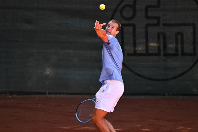 Vitaliy Sachko UKR 08 09 2026 ¢ Tennis ¢ Men s 1st Bundesliga, TC Bredeney vs. Tennis Ewige Liebe BW Neuss, Tennis Club Bredeney, Essen, North Rhine-Westphalia, Germany Copyright: xpepphotox xHorstxMauelshagenx pep00321, pep_20260809_hm_396977