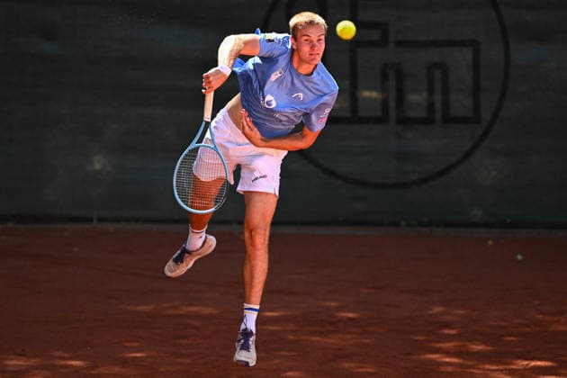 Vitaliy Sachko UKR 08 09 2026 ¢ Tennis ¢ Men s 1st Bundesliga, TC Bredeney vs. Tennis Ewige Liebe BW Neuss, Tennis Club Bredeney, Essen, North Rhine-Westphalia, Germany Copyright: xpepphotox xHorstxMauelshagenx pep00321, pep_20260809_hm_396980