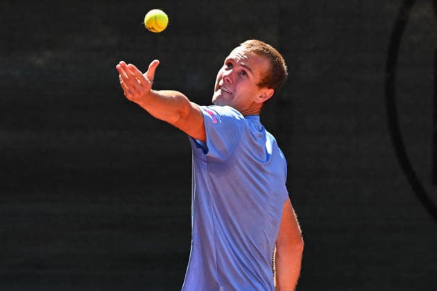 Vitaliy Sachko UKR 08 09 2026 ¢ Tennis ¢ Men s 1st Bundesliga, TC Bredeney vs. Tennis Ewige Liebe BW Neuss, Tennis Club Bredeney, Essen, North Rhine-Westphalia, Germany Copyright: xpepphotox xHorstxMauelshagenx pep00321, pep_20260809_hm_396981