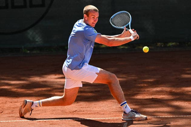 Vitaliy Sachko UKR 08 09 2026 ¢ Tennis ¢ Men s 1st Bundesliga, TC Bredeney vs. Tennis Ewige Liebe BW Neuss, Tennis Club Bredeney, Essen, North Rhine-Westphalia, Germany Copyright: xpepphotox xHorstxMauelshagenx pep00321, pep_20260809_hm_396984
