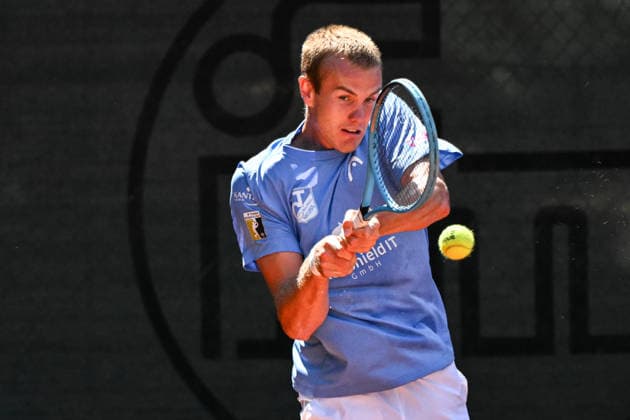 Vitaliy Sachko UKR 08 09 2026 ¢ Tennis ¢ Men s 1st Bundesliga, TC Bredeney vs. Tennis Ewige Liebe BW Neuss, Tennis Club Bredeney, Essen, North Rhine-Westphalia, Germany Copyright: xpepphotox xHorstxMauelshagenx pep00321, pep_20260809_hm_396985