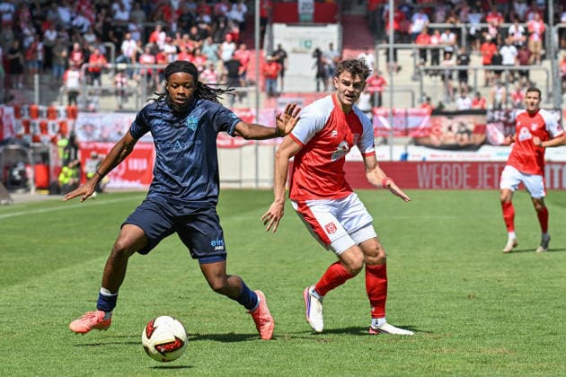 Football, Regionalliga Nordost, Hallescher FC v Chemnitzer FC