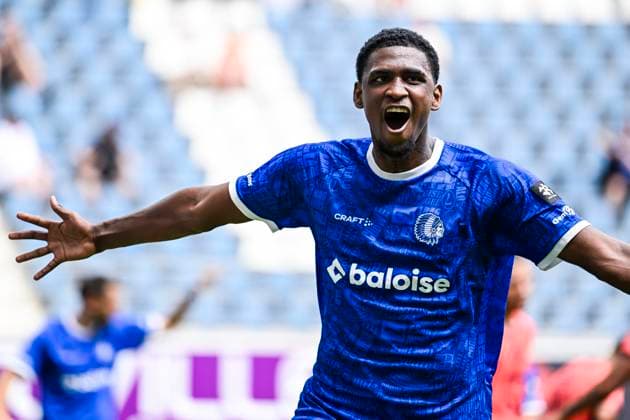 KAA Gent v KV Mechelen - Jupiler Pro League GENT, BELGIUM - AUGUST 09 : Vergara Josue forward of KAA Gent celebrates after scoring during the Jupiler Pro League match between KAA Gent and KV Mechelen on August 9, 2026 in Gent, Belgium, 09 08 2026 Gent Belgium  Copyright: xTgox