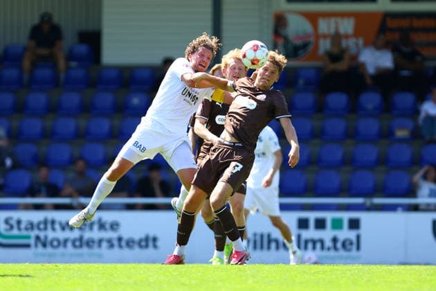 27 Hugo Weber FC St. Pauli U23, 13 Justin Bretgeld Bremer SV Soccer I Men s I Regionalliga Nord I 2026–2027 Season I Matchday 2 I FC St. Pauli U23 vs. Bremer SV I August 9, 2026 I Edmund Plambeck Stadium