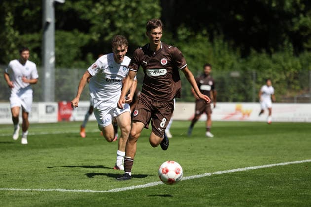 Soccer I Men s I 2026–2027 Season I Regionalliga Nord I Matchday 2 I FC St. Pauli II vs. Bremer SV I August 9, 2026 Mats Herrmann 8, FC St. Pauli II, Edmund Plambeck Stadium, Norderstedt, Schleswig-Holstein, Germany Copyright: xLobeca RalfxHomburgx