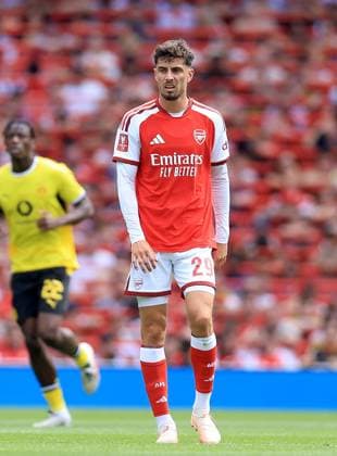 Kai Havertz of Arsenal Arsenal v Borussia Dortmund, Pre Season Friendly, Football, Emirates Stadium, London, UK - 09 Aug 2026London Emirates Stadium United Kingdom EDITORIAL USE ONLY No use with unauthorised audio, video, data, fixture lists, club league logos or live services. Online in-match use limited to 120 images, no video emulation. No use in betting, games or single club league player publications. Copyright: xGeorgexTewkesbury Shutterstockx 17051143r