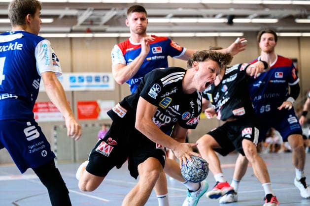 Altensteig SCup Match, 3rd Place: 26–27 HBW Balingen HC Erlangen Maxsim Lochman HC Erlangen Altensteig Eichwaldhalle Baden-Württemberg Germany