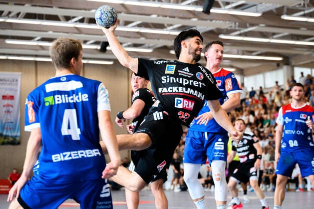 Altensteig SCup Match, 3rd Place: 26–27 HBW Balingen HC Erlangen Eloy Morante Maldonado HC Erlangen Altensteig Eichwaldhalle Baden-Württemberg Germany
