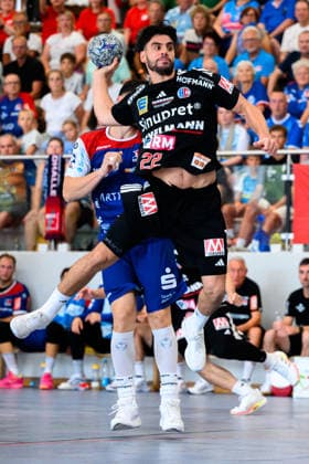 Altensteig SCup Match, 3rd Place: 26–27 HBW Balingen HC Erlangen Eloy Morante Maldonado HC Erlangen Altensteig Eichwaldhalle Baden-Württemberg Germany