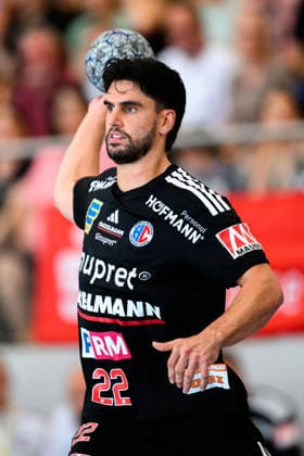 Altensteig SCup Match, 3rd Place: 26–27 HBW Balingen HC Erlangen Eloy Morante Maldonado HC Erlangen Altensteig Eichwaldhalle Baden-Württemberg Germany