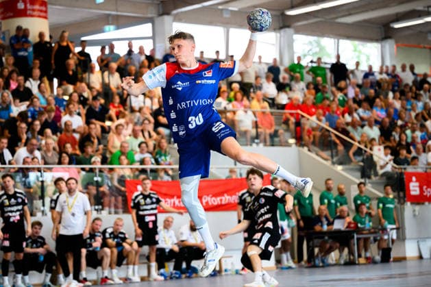Altensteig SCup Match, 3rd Place: 26–27 HBW Balingen HC Erlangen Altensteig Eichwaldhalle Baden-Württemberg, Germany