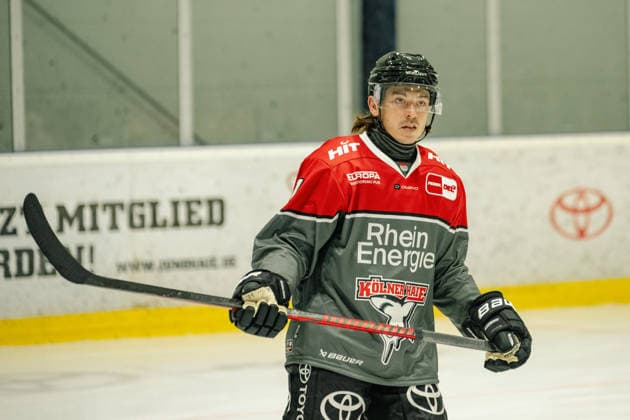 Neihai Daniel Fischbuch, Cologne Sharks, 71, in training; Cologne Sharks public practice at the Haie Center, Penny DEL, ice hockey, 2026–2027 season, August 9, 2026, Cologne Sharks public practice, Penny DEL, 2026–2027 season, August 9, 2026, Cologne Copyright: xEibner-Pressefoto ThomasxHaeslerx EP_THR