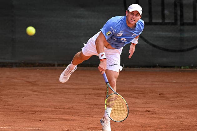 Clement Tabur FRA 08 09 2026 ¢ Tennis ¢ Men s 1st Bundesliga, TC Bredeney vs. Tennis Ewige Liebe BW Neuss, Tennis Club Bredeney, Essen, North Rhine-Westphalia, Germany Copyright: xpepphotox xHorstxMauelshagenx pep00321, pep_20260809_hm_397032