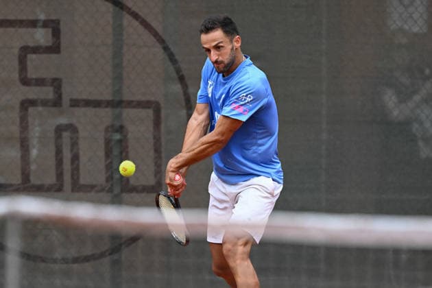 Javier Barranco Cosano ESP 08 09 2026 ¢ Tennis ¢ Men s 1st Bundesliga, TC Bredeney vs. Tennis Ewige Liebe BW Neuss, Tennis Club Bredeney, Essen, North Rhine-Westphalia, Germany Copyright: xpepphotox xHorstxMauelshagenx pep00321, pep_20260809_hm_397214