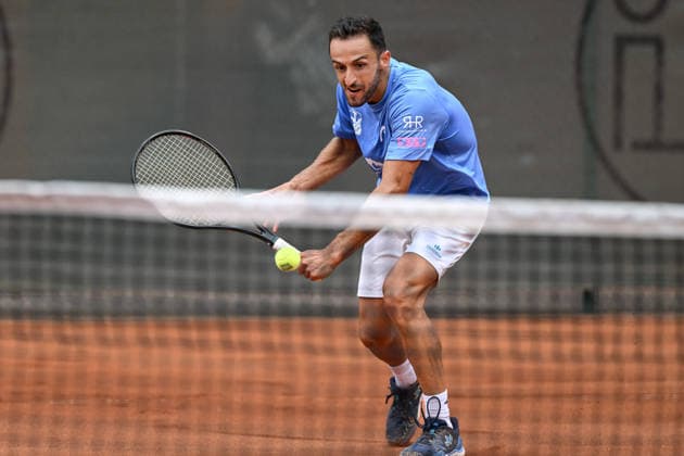 Javier Barranco Cosano ESP 08 09 2026 ¢ Tennis ¢ Men s 1st Bundesliga, TC Bredeney vs. Tennis Ewige Liebe BW Neuss, Tennis Club Bredeney, Essen, North Rhine-Westphalia, Germany Copyright: xpepphotox xHorstxMauelshagenx pep00321, pep_20260809_hm_397227