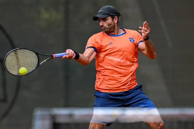 Benjamin Hassan GER 08 09 2026 ¢ Tennis ¢ Men s 1st Bundesliga, TC Bredeney vs. Tennis Ewige Liebe BW Neuss, Tennis Club Bredeney, Essen, North Rhine-Westphalia, Germany Copyright: xpepphotox xHorstxMauelshagenx pep00321, pep_20260809_hm_397330