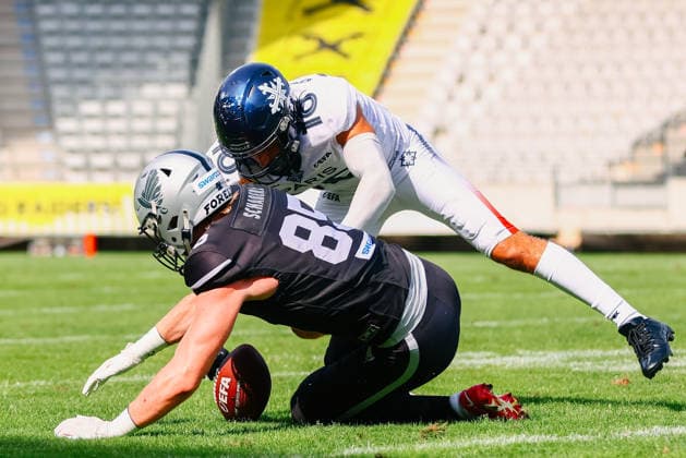 American football, EFA, Raiders Tirol – Paris Musketeers